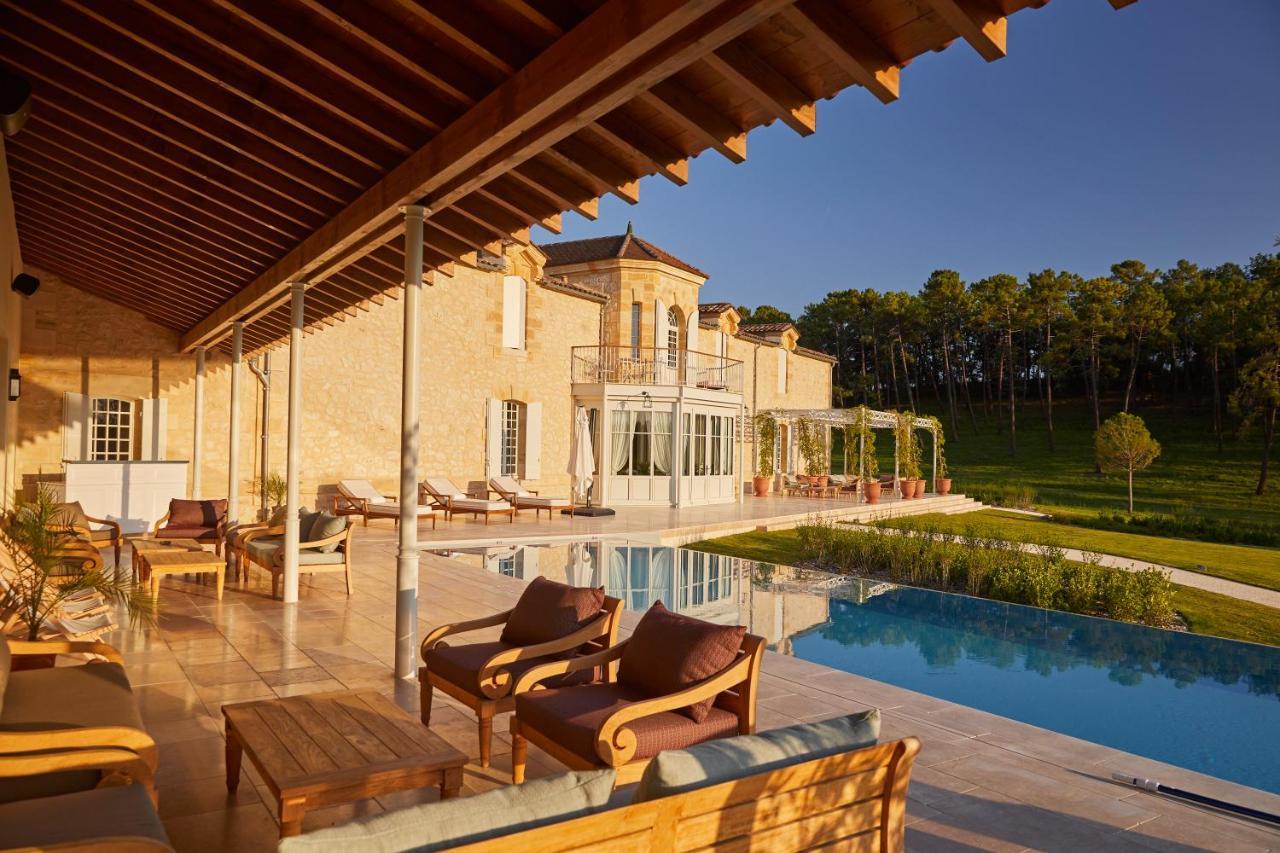 Chateau De Clotte & Suites Les Salles-de-Castillon Exterior foto